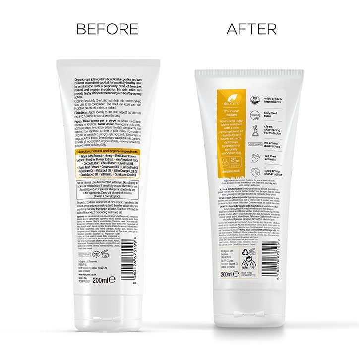 Dr Organic Royal Jelly Body Firming Skin Lotion 200ml